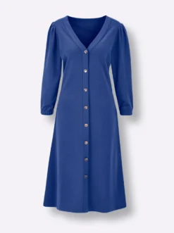 A-Linien-Kleid mit edlem Seiden-Schimmer