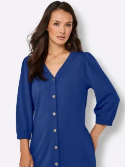 A-Linien-Kleid mit edlem Seiden-Schimmer