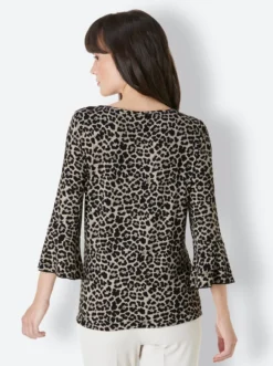 3/4-Arm-Shirt im Digitalprint