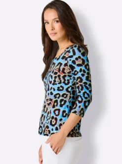 3/4-Arm-Shirt im exklusiven Digitalprint