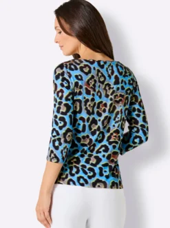3/4-Arm-Shirt im exklusiven Digitalprint