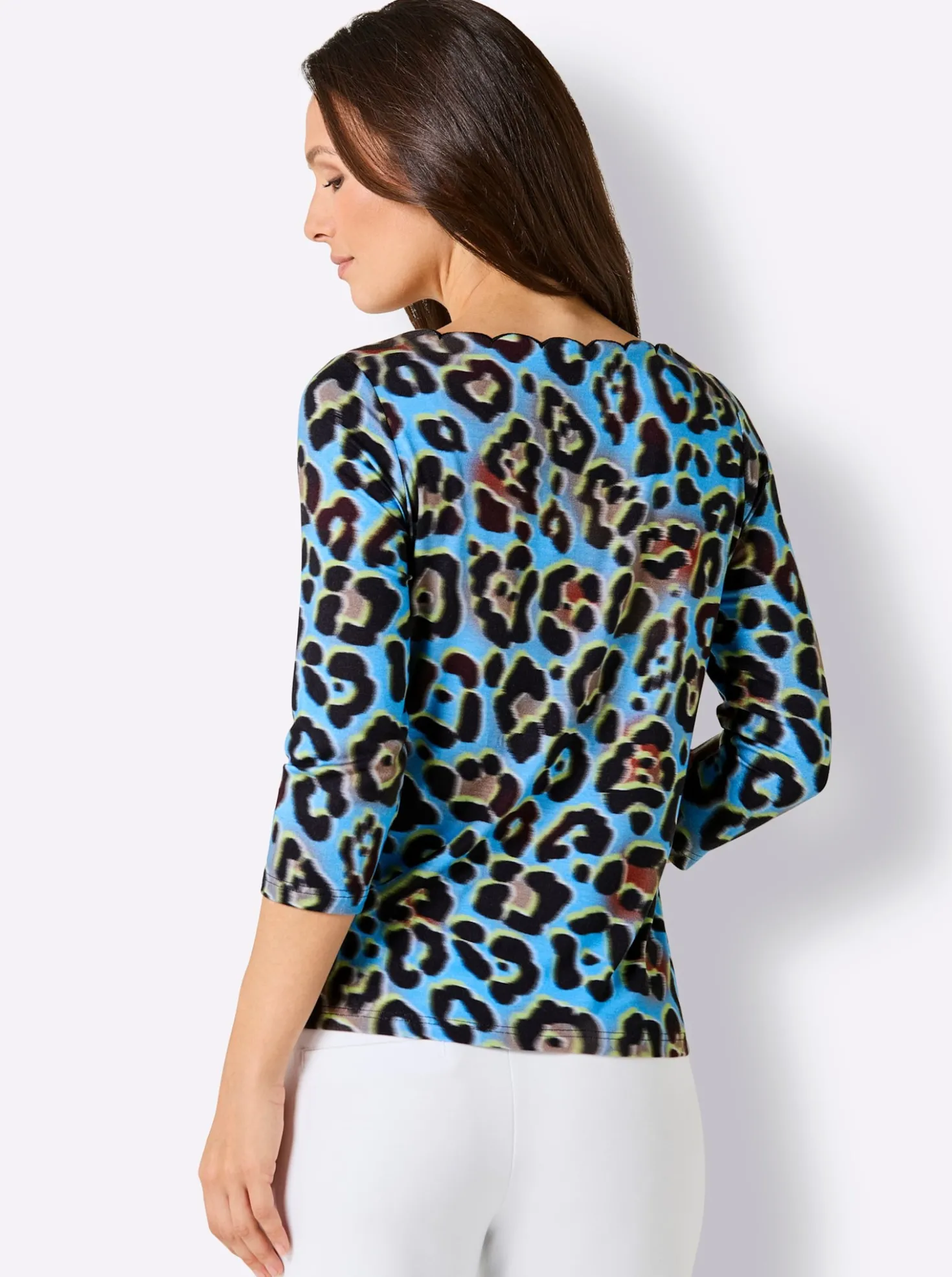 3/4-Arm-Shirt im exklusiven Digitalprint