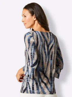 3/4-Arm-Shirt im hochwertigen Digitaldruck