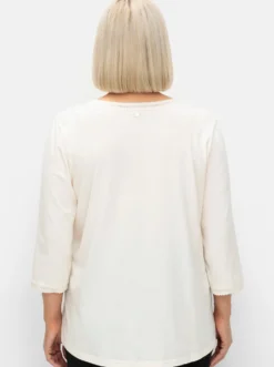 3/4-Arm-Shirt in leichter A-Linie
