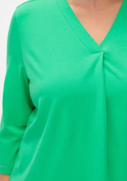 3/4-Arm-Shirt in leichter A-Linie