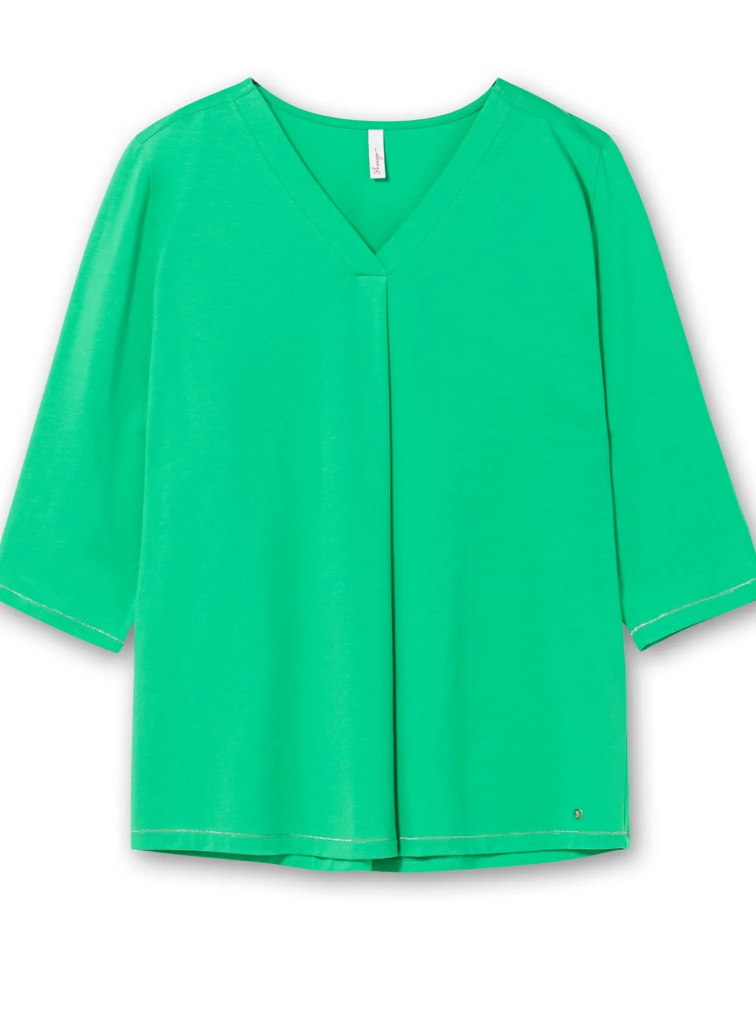 3/4-Arm-Shirt in leichter A-Linie