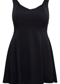 Badekleid mit integrierter Hose und Shaping-Effekt