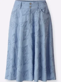 Bahnenrock aus Lyocell (TENCEL)