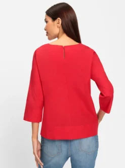 Baumwollbluse in A-Form