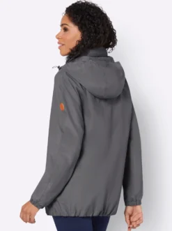 Übergangsjacke in Microfaser-Qualität