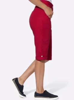Bermudas mit Druckknopf am Bein