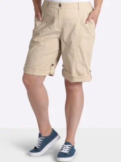 Bermudas mit Krempelfunktion