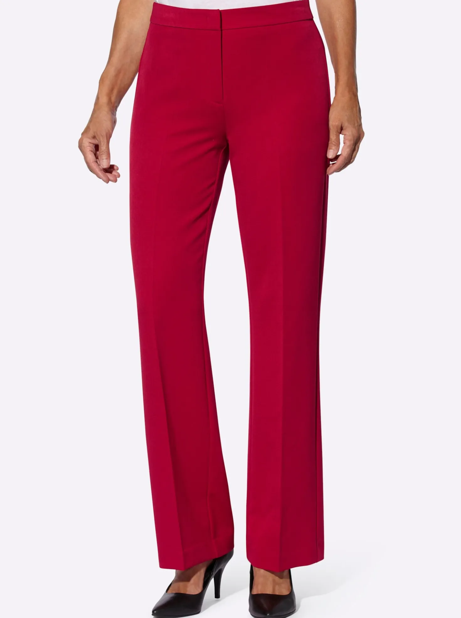 Bügelfaltenhose mit Formbund