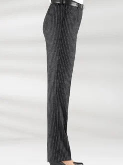 Bügelfaltenhose mit Taillenabnähern