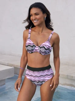 Bikini-Oberteil mit herausnehmbaren Softcups