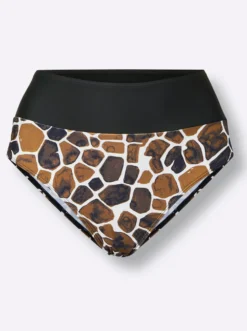 Bikini-Slip im Animal-Dessin