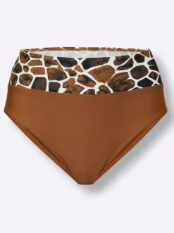 Bikini-Slip im Animal-Dessin