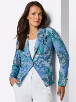 Blazer aus reiner, edler Seide