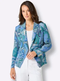 Blazer aus reiner, edler Seide