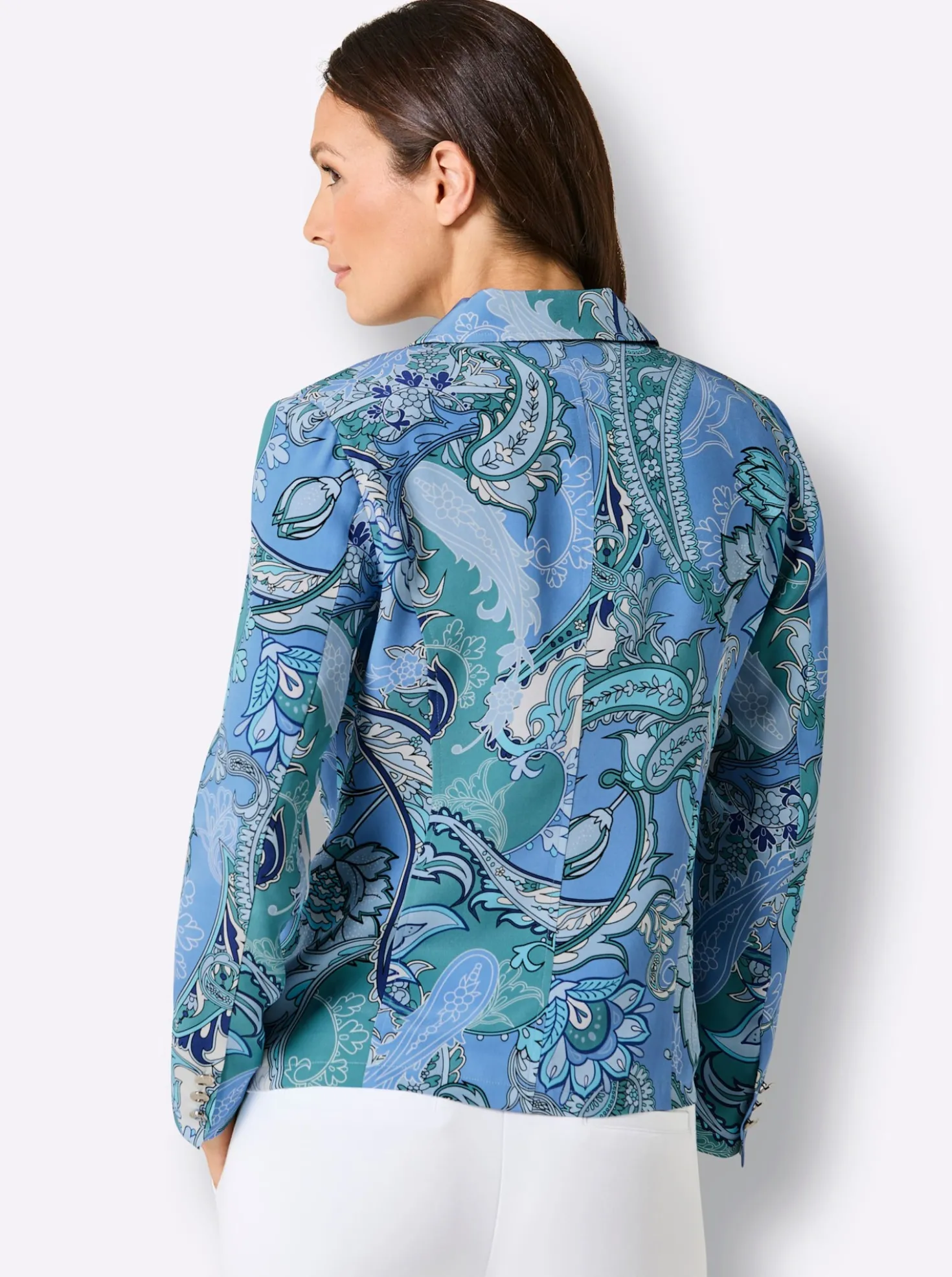 Blazer aus reiner, edler Seide