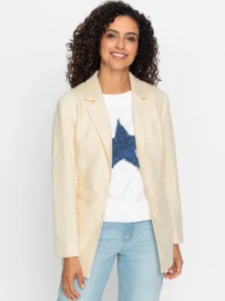 Blazer in offener Form
