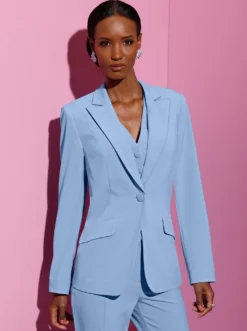 Blazer mit Knopfverschluss