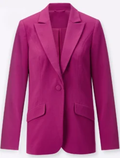 Blazer mit Knopfverschluss