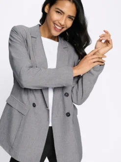 Blazer mit Pattentaschen