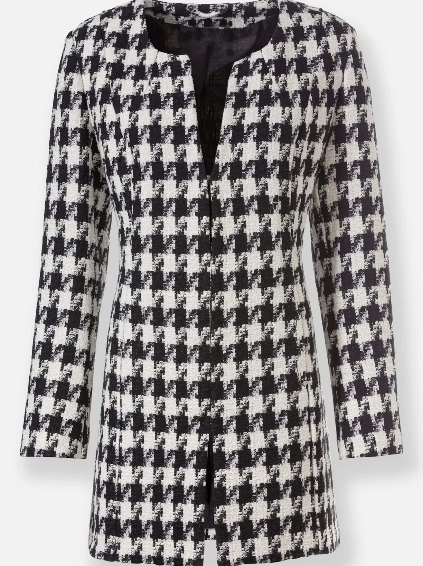 Blazer mit Pepita-Dessin