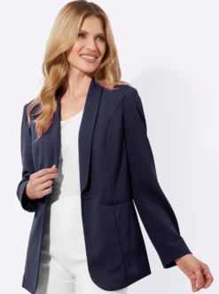 Blazer mit Schalkragen