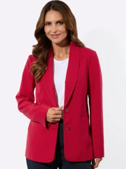 Blazer mit Schulterpolstern