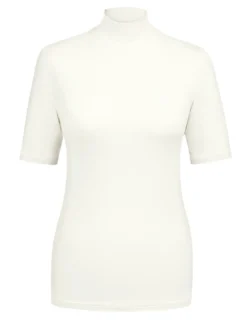 Blazershirt mit Stehkragen