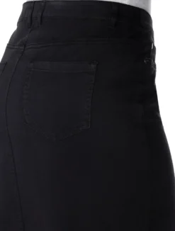 Bleistiftrock aus Stretch-Twill