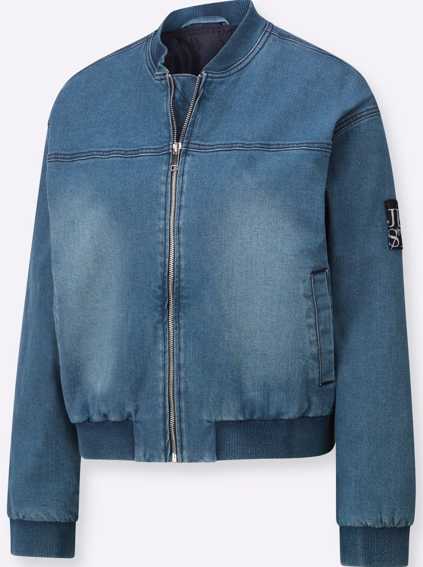 Blouson in Denim-Qualität