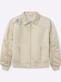 Blouson mit femininen Details