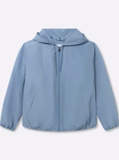 Blouson mit Kapuze und Gummibund