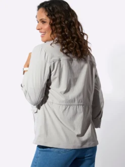 Blusenblazer mit Tunnelzug in der Taille