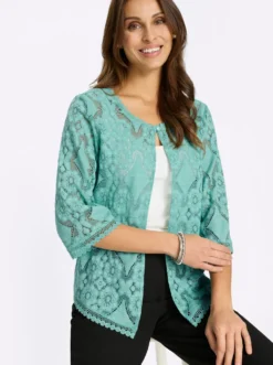 Blusenbolero aus Spitze