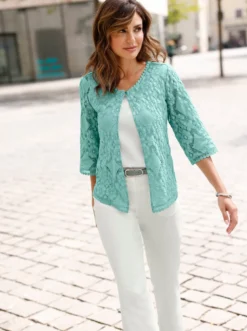 Blusenbolero aus Spitze