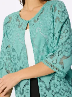 Blusenbolero aus Spitze
