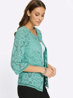 Blusenbolero aus Spitze