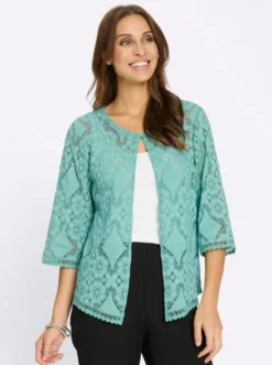 Blusenbolero aus Spitze