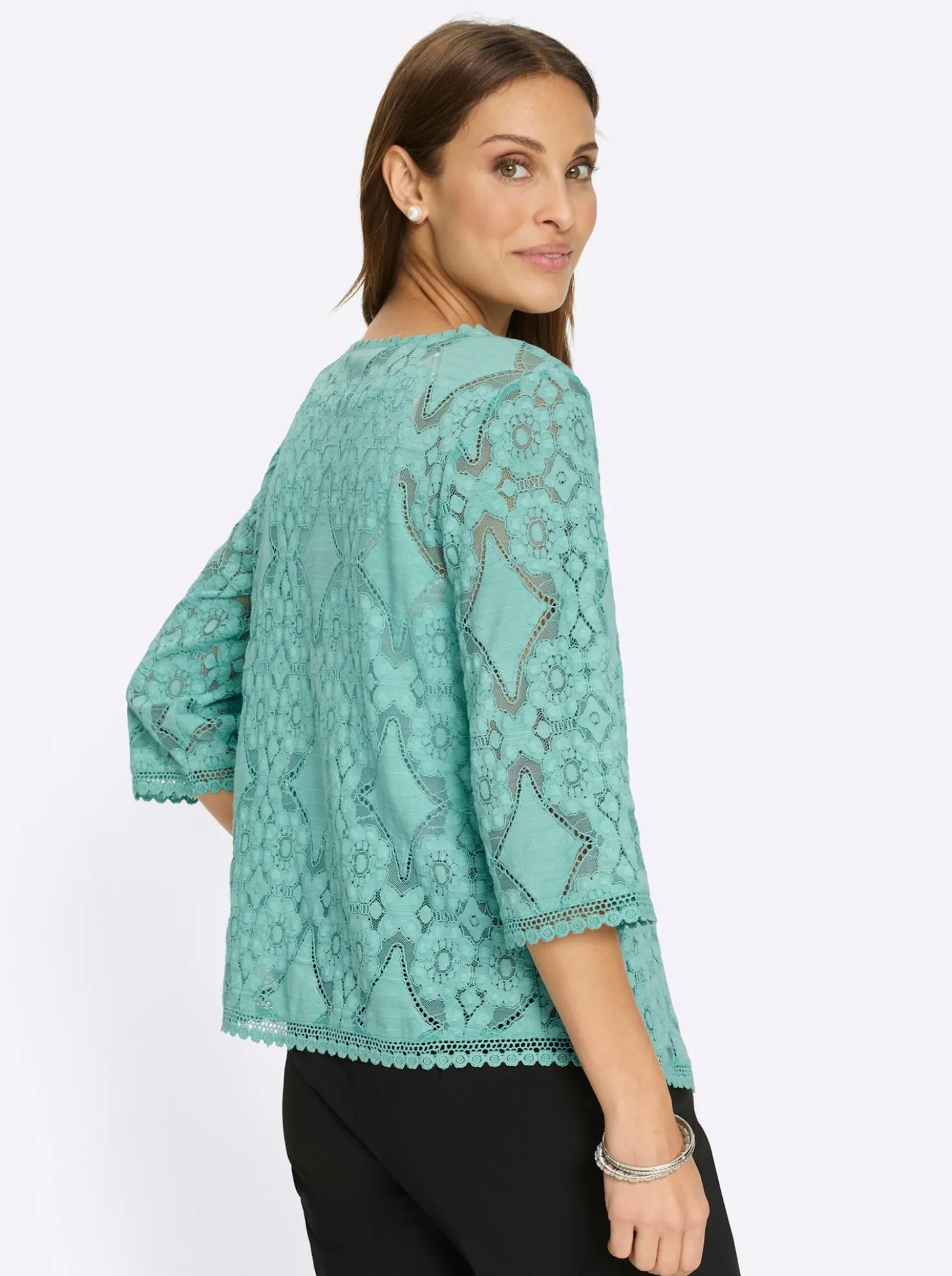 Blusenbolero aus Spitze