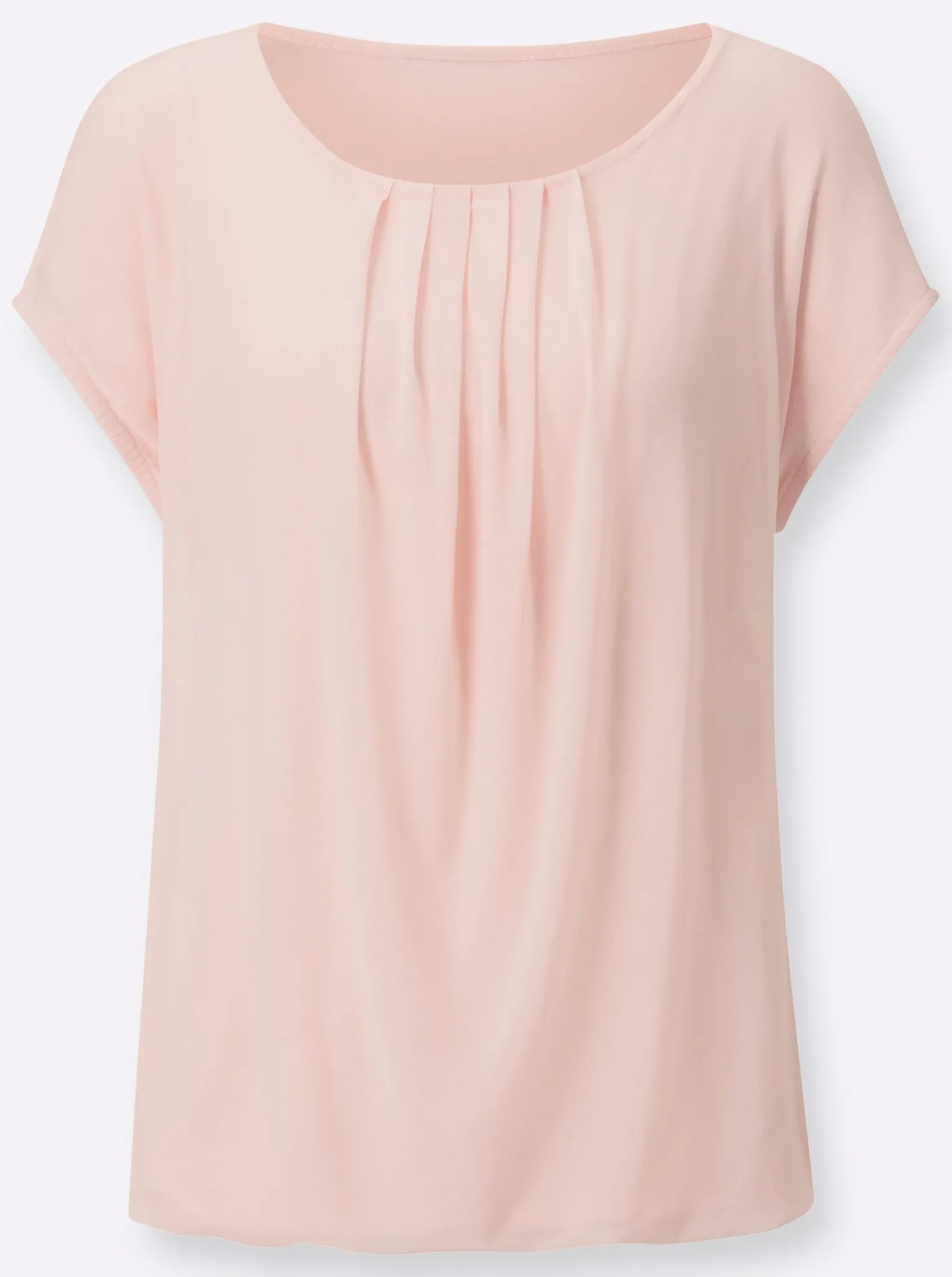 Blusenshirt mit elastischem Saum