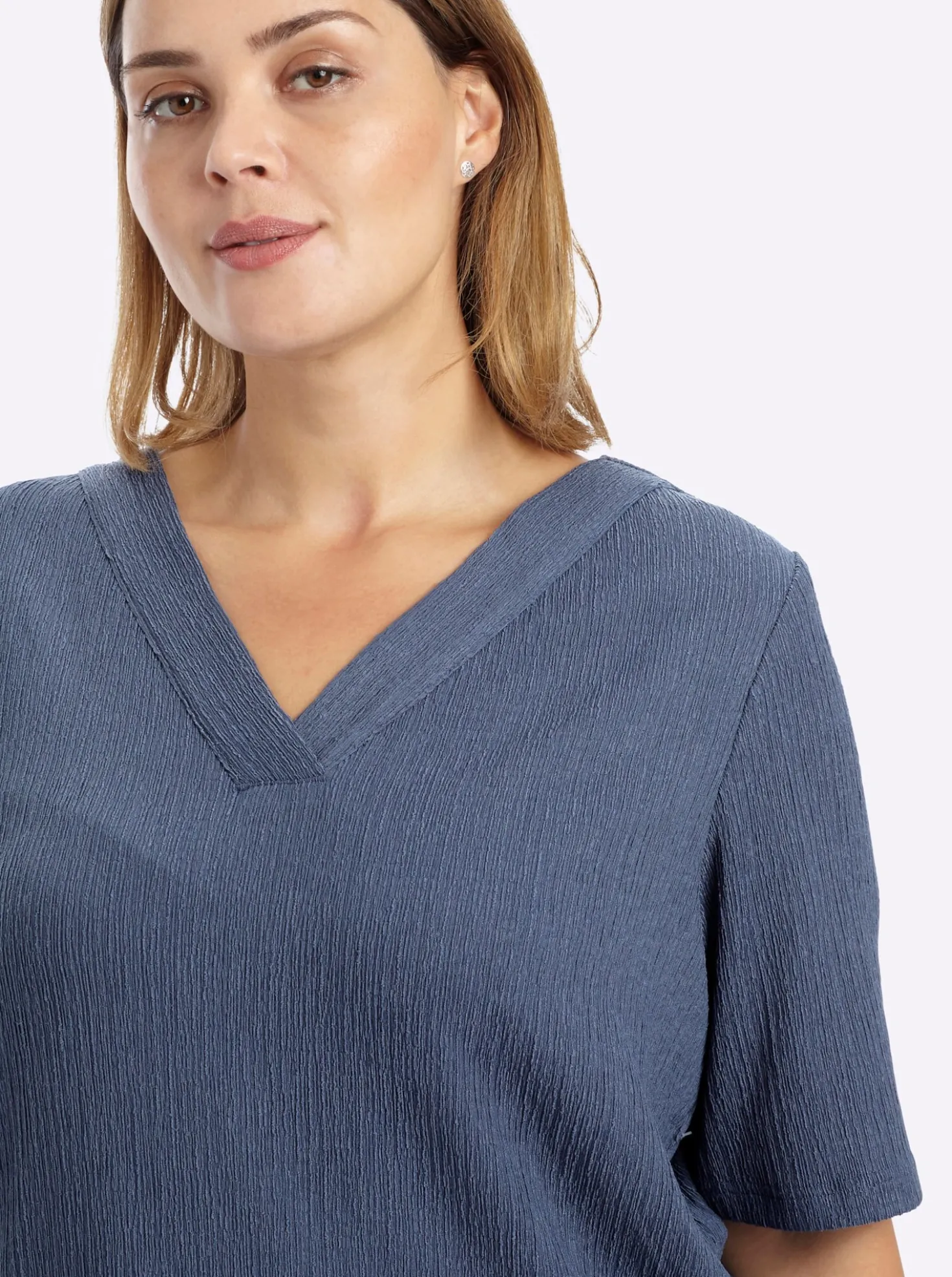 Blusenshirt mit Halbarmen