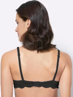 Body mit Bügel aus elastischer Spitze