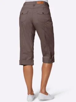 Caprihose mit verstellbarem Bund