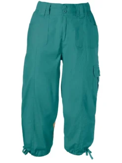Caprihose mit weitenverstellbarem Saum