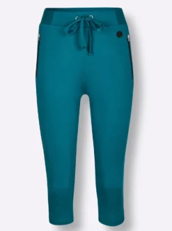 Caprileggings mit Teil-Dehnbund