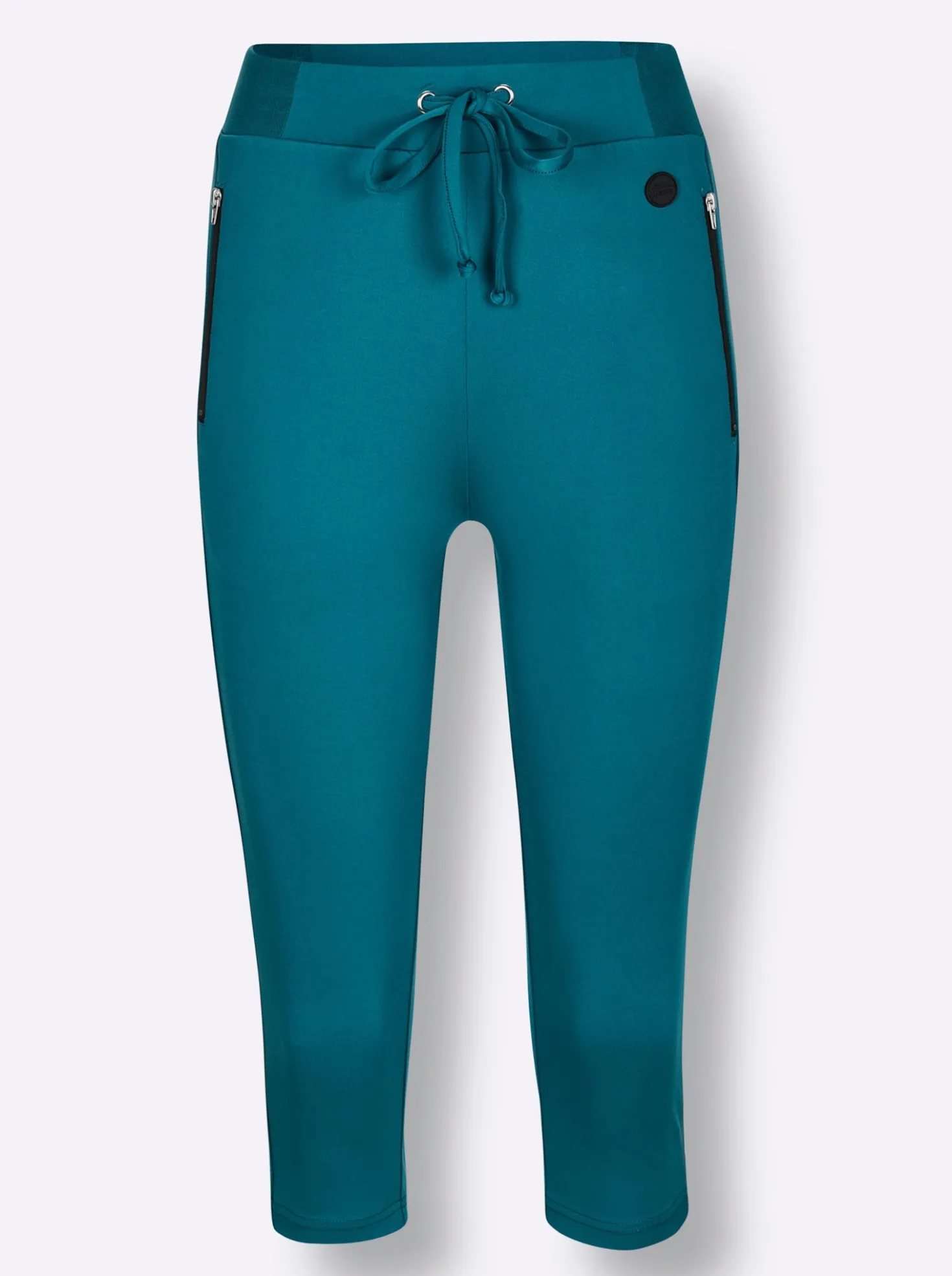 Caprileggings mit Teil-Dehnbund